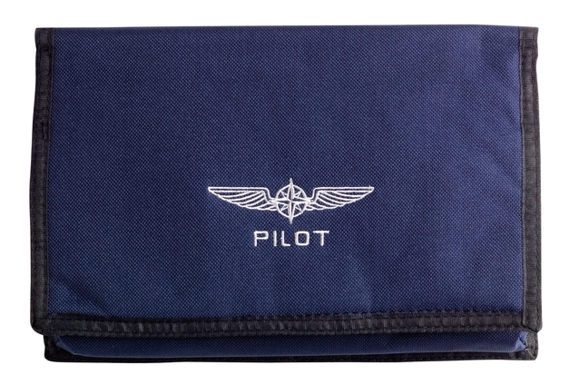 Dokumententasche blau klein