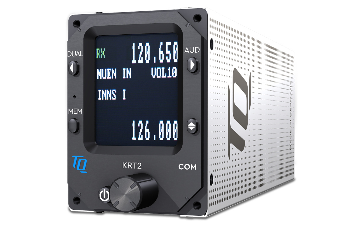 Sprechfunkgerät Dittel-Avionik KRT2 mini senkrecht