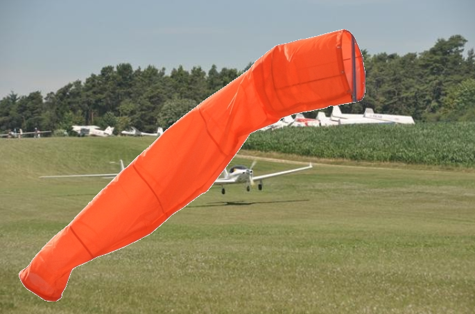 Windsackhülle orange