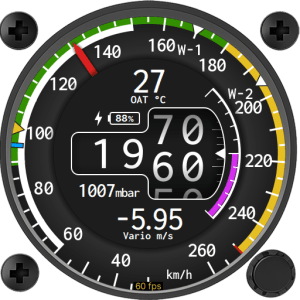 Airdata Indicator 2 (80mm)