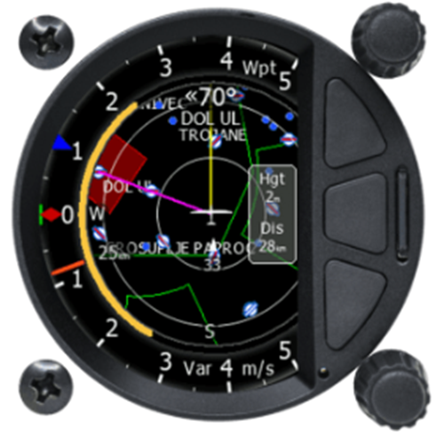 S10/S100 Doppelsitzeranzeige Variometer
