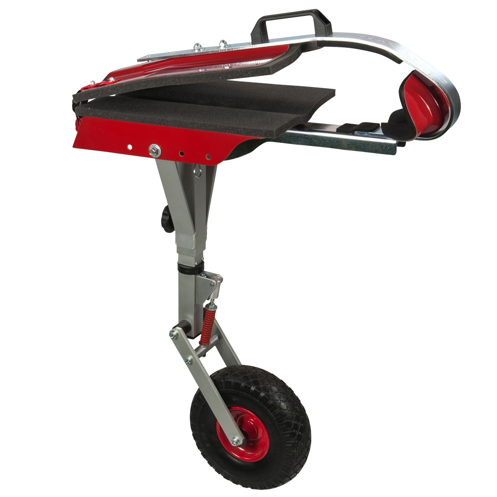 Wing-Walker / Flächenrad-ROT Aluminum